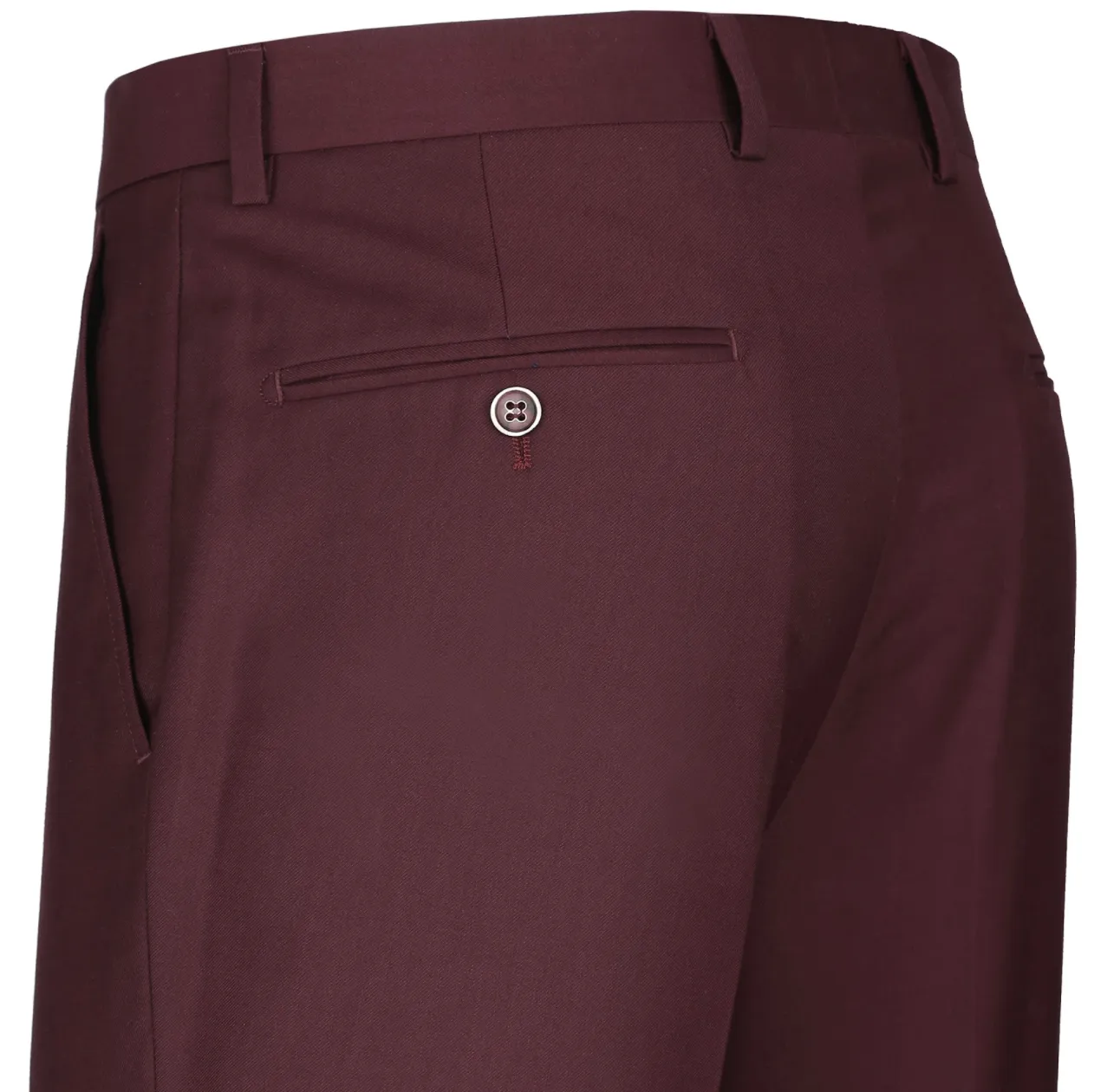 Men's Renoir Two Piece Burgundy Classic Fit Suit