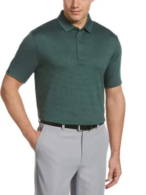 Mens Tour Authentic Wool Jacquard Polo