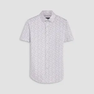 Miles Abstract Print OoohCotton Short Sleeve Shirt