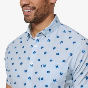 Mizzen   Main Skyway Floral Dot print Shirt. Fall Clearance!