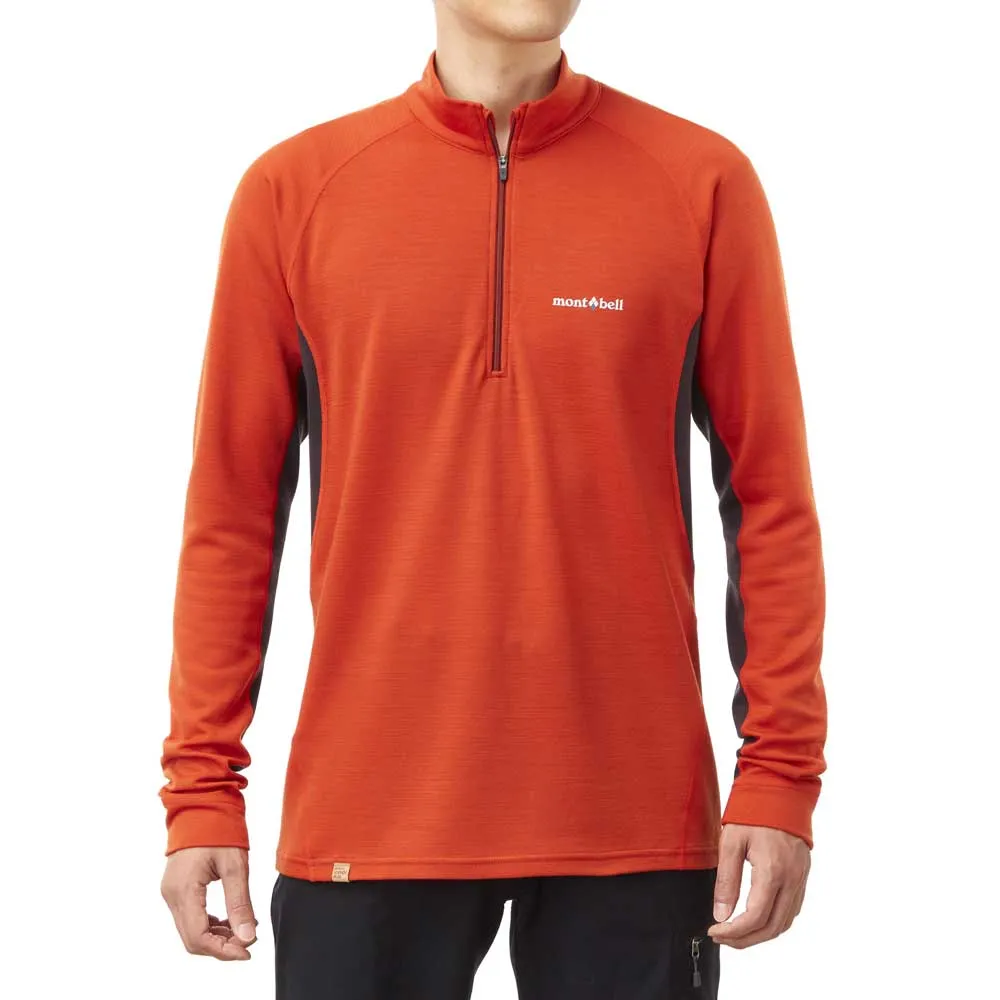 Montbell Merino Wool Plus Action Zip Neck Men's
