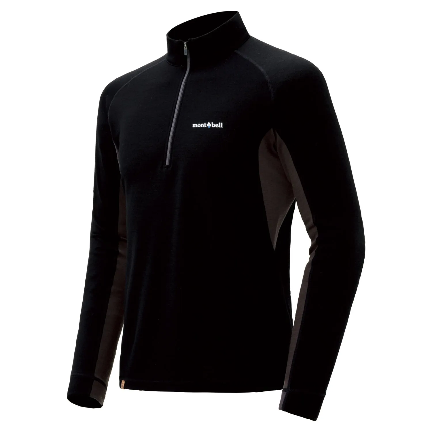 Montbell Merino Wool Plus Action Zip Neck Men's