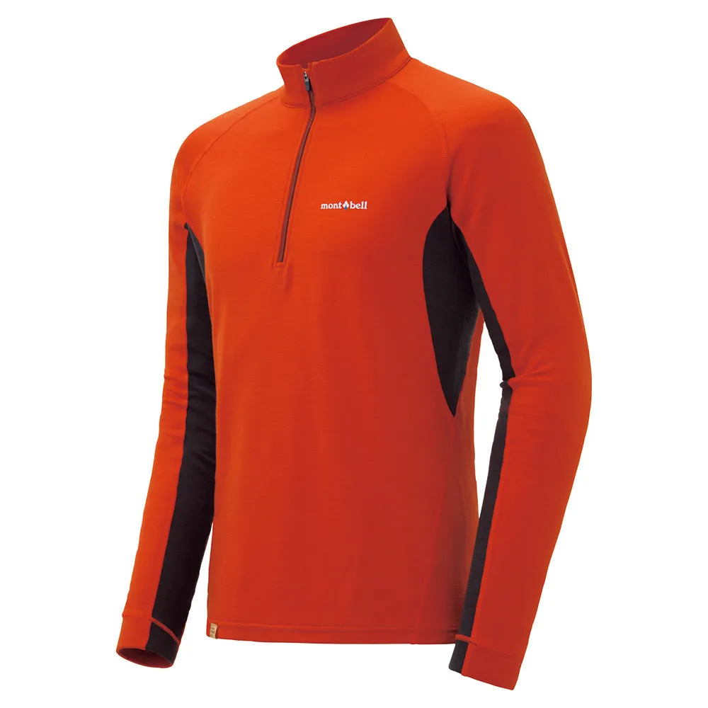 Montbell Merino Wool Plus Action Zip Neck Men's