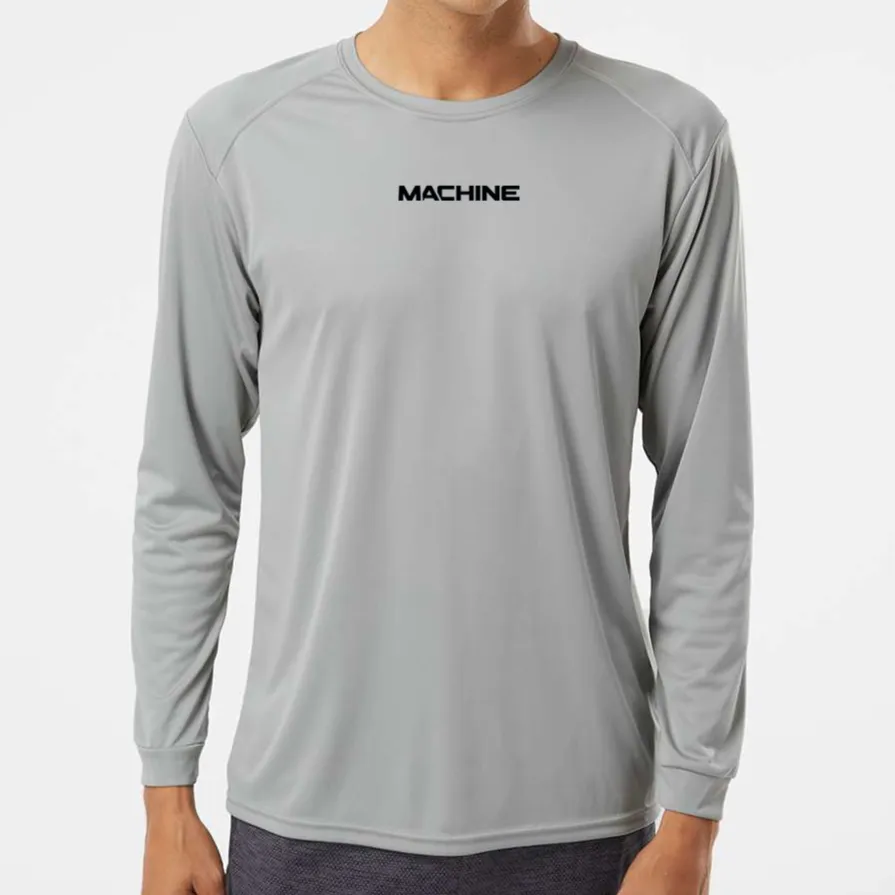 Morgan performance raglan sleeve Top in Grey