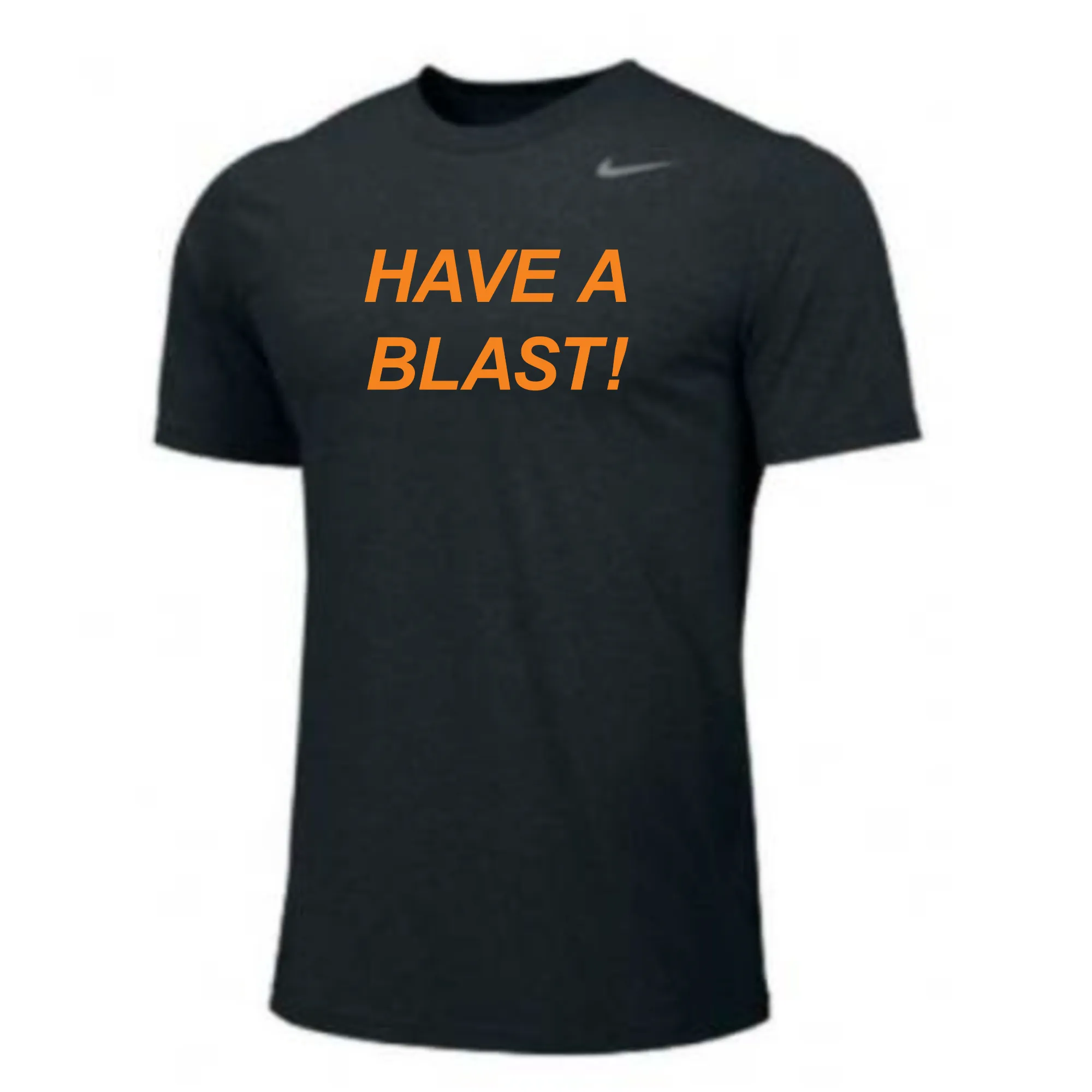 MOSSA Nike Men's Legend Short Sleeve T-Shirt (black) - Blast Tagline Logo