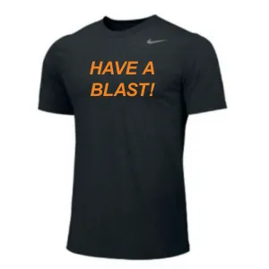 MOSSA Nike Men's Legend Short Sleeve T-Shirt (black) - Blast Tagline Logo