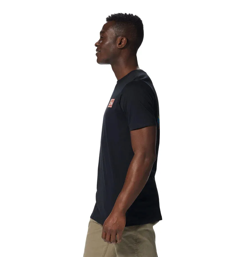 Mountain Hardwear Men's Pack Yak Short Sleeve T-shirt - Black - Small
