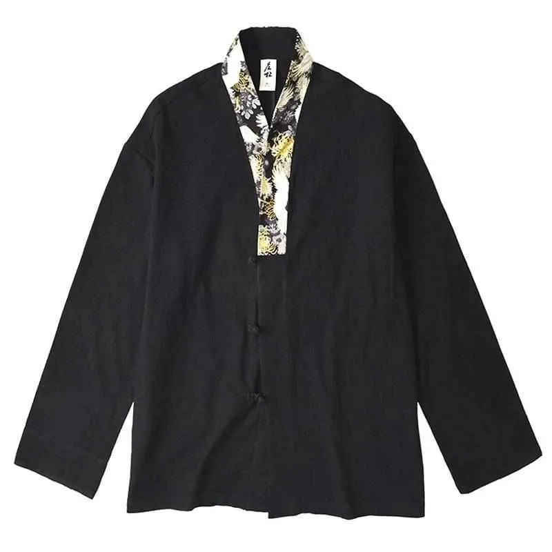 Neo Shadow Pattern Hanfu Kimono
