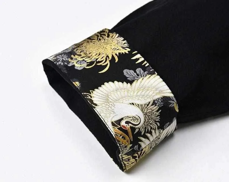 Neo Shadow Pattern Hanfu Kimono