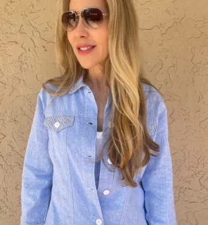Novelty Jean Jacket L706C