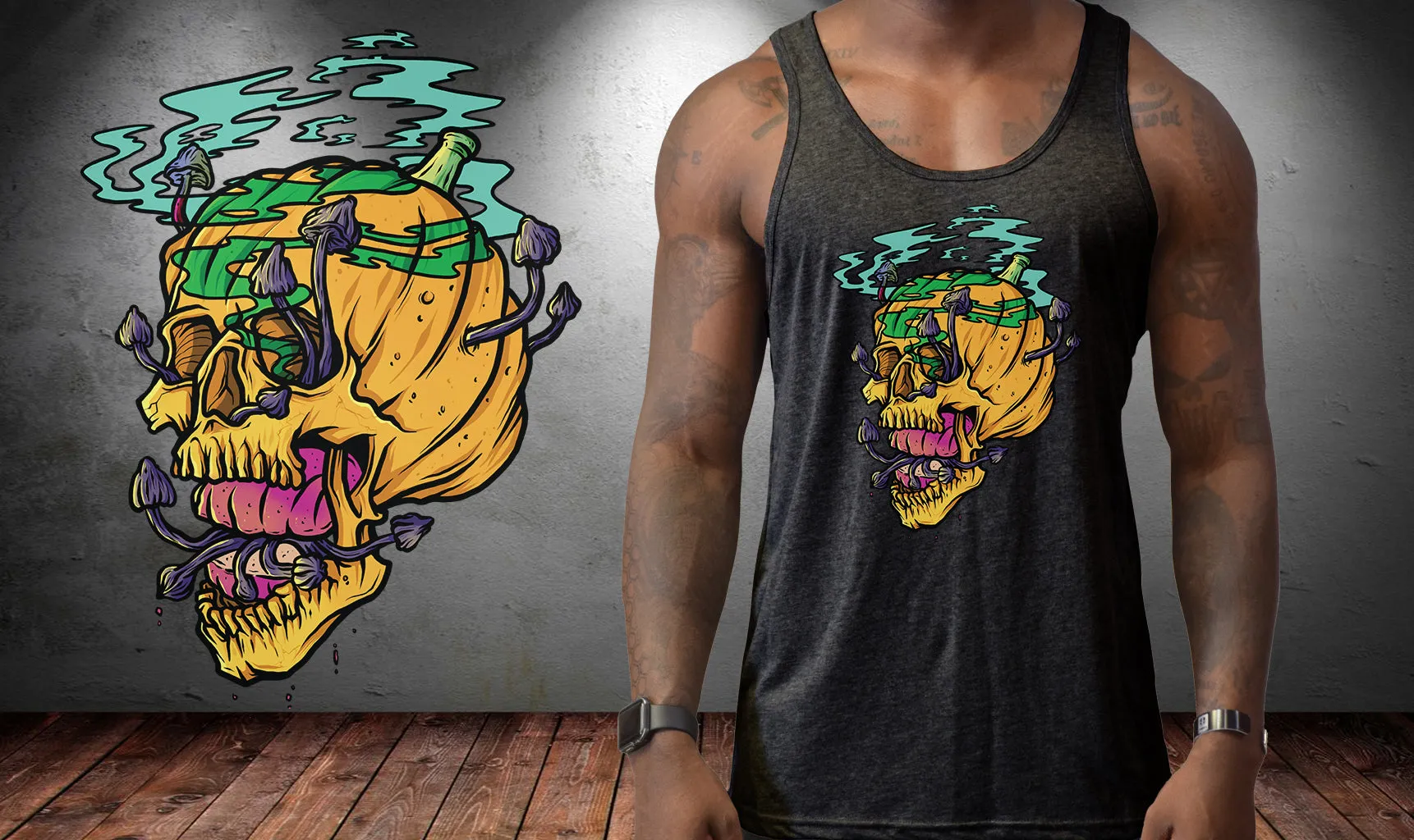 OG Hazy Skull Tank
