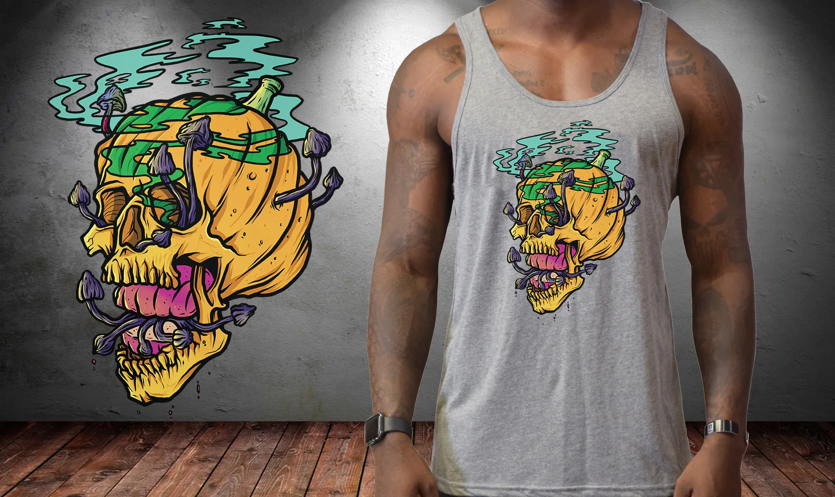 OG Hazy Skull Tank