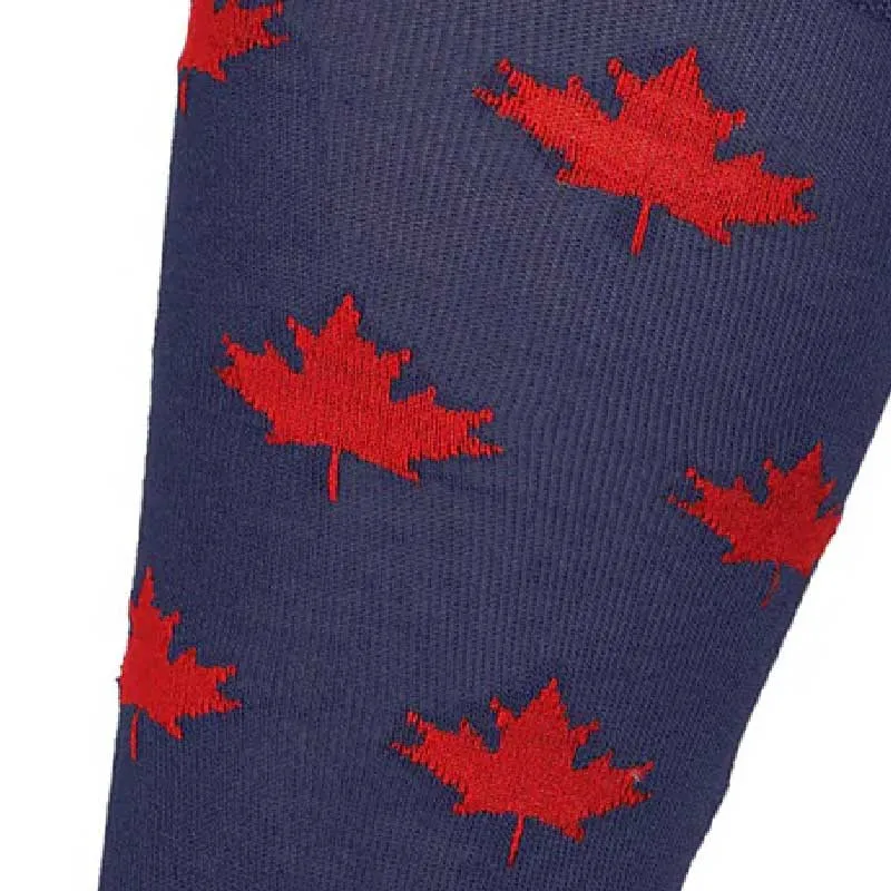 Oh Canada Maple Leaf Socks for Him
