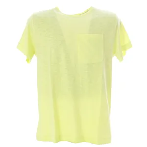OLASUL Men's Yellow Sol Short Sleeve T-Shirt $60 NEW