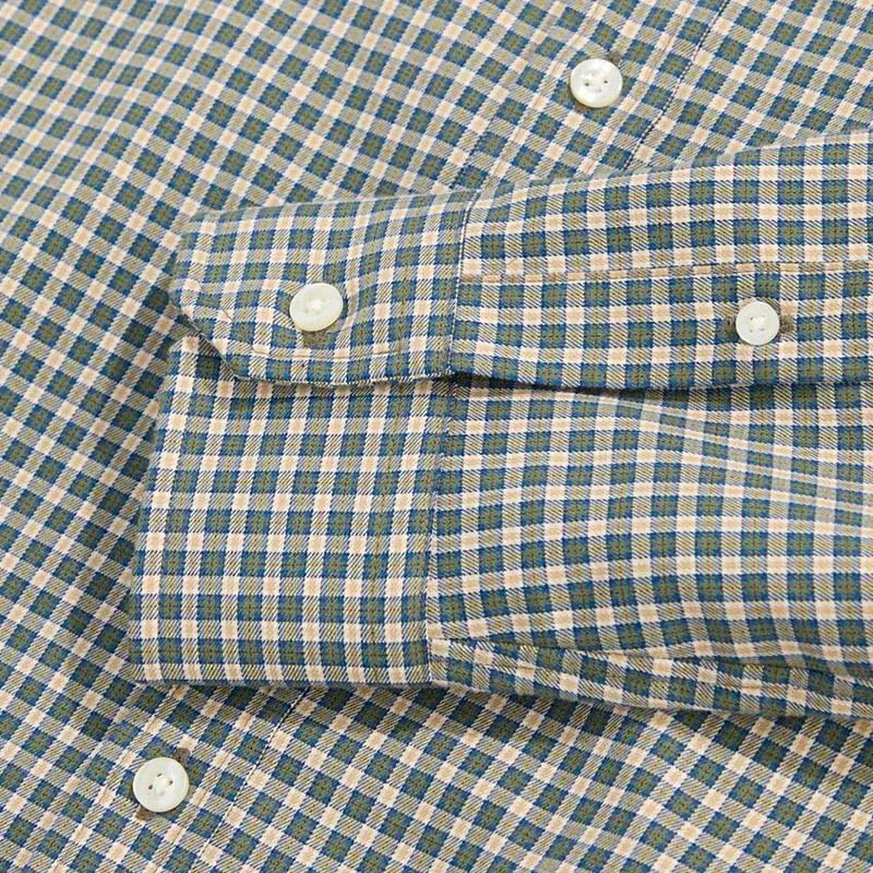 On-The-Go Brushed Twill Plaid Shirt