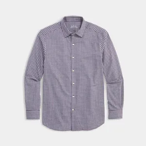 On-The-Go Brushed Twill Plaid Shirt