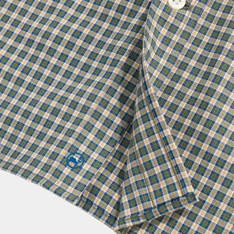 On-The-Go Brushed Twill Plaid Shirt