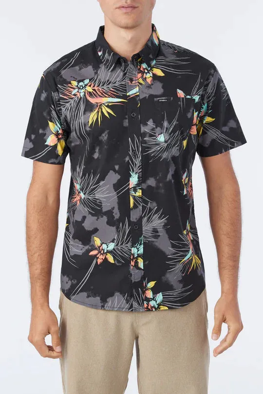 O'Neill Quiver Stretch SS Standard Shirt-Black