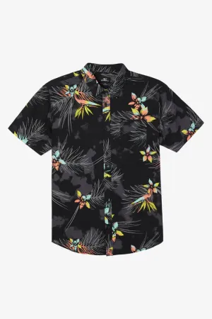 O'Neill Quiver Stretch SS Standard Shirt-Black
