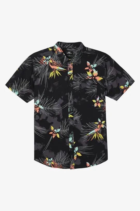 O'Neill Quiver Stretch SS Standard Shirt-Black