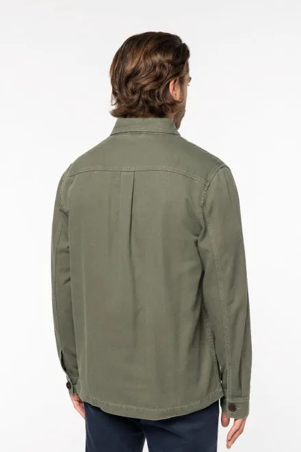 Organic Cotton & Linen Faded Jacket