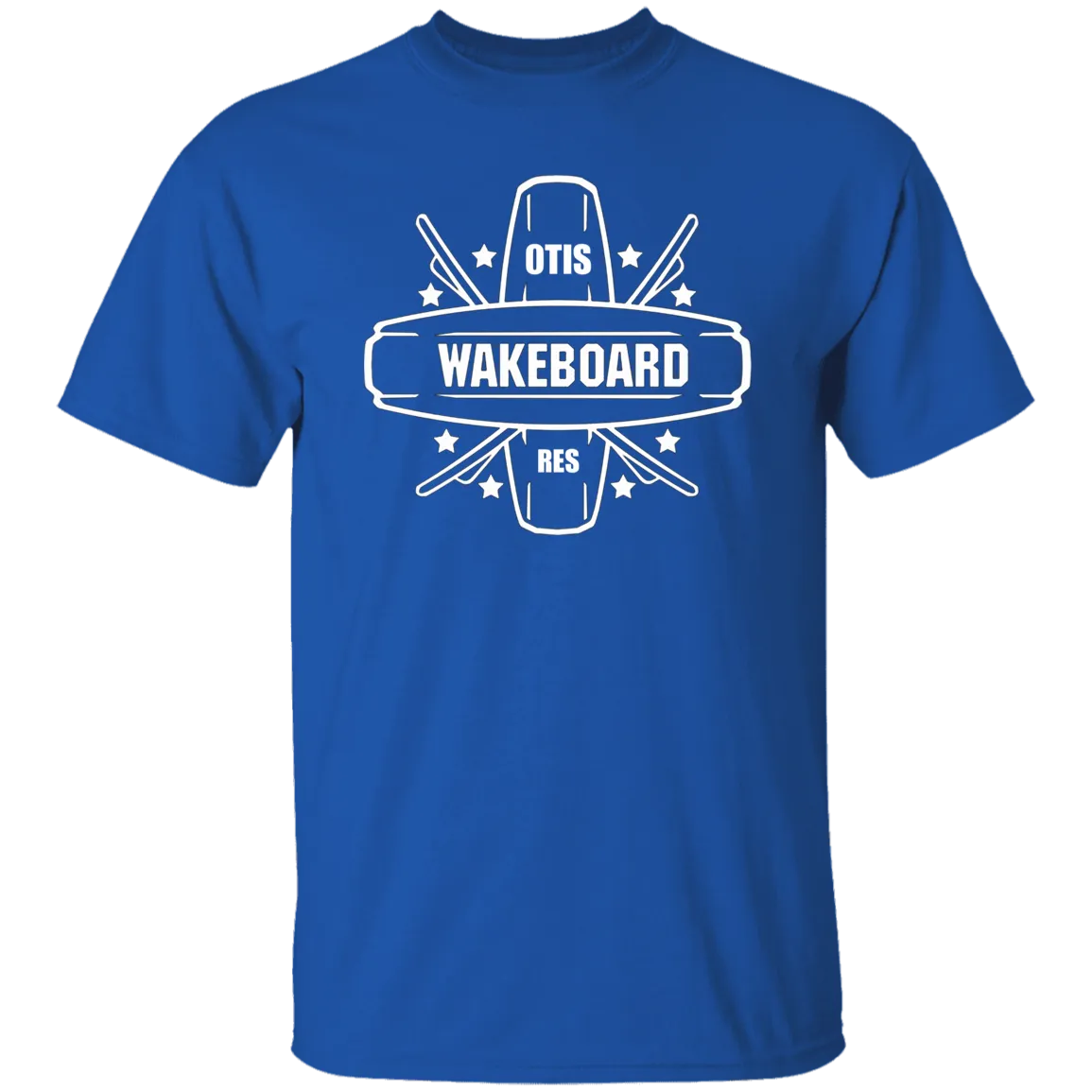 Otis Wake Board White Print T-Shirt