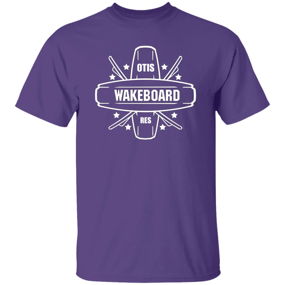Otis Wake Board White Print T-Shirt
