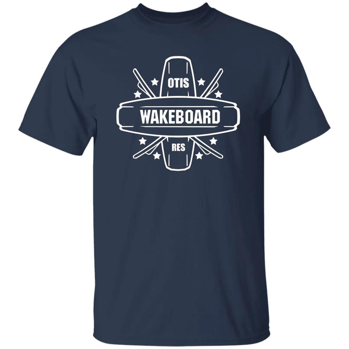 Otis Wake Board White Print T-Shirt
