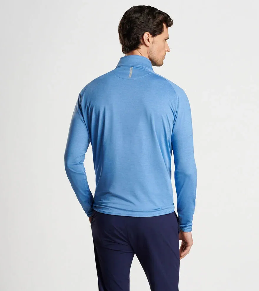 Peter Millar Stealth Performance Quarter-Zip - Brook Blue