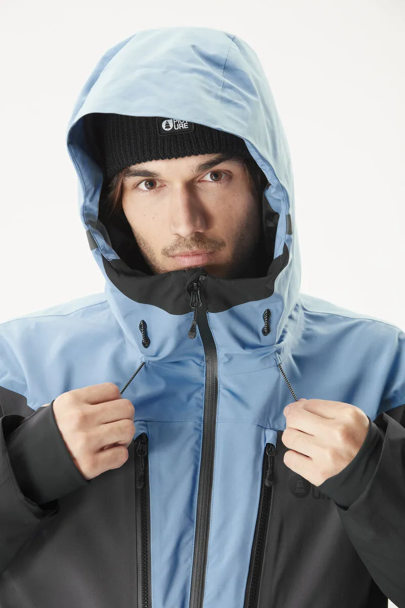 Picture Organic Naikoon Jacket Mens Allure Blue / Black