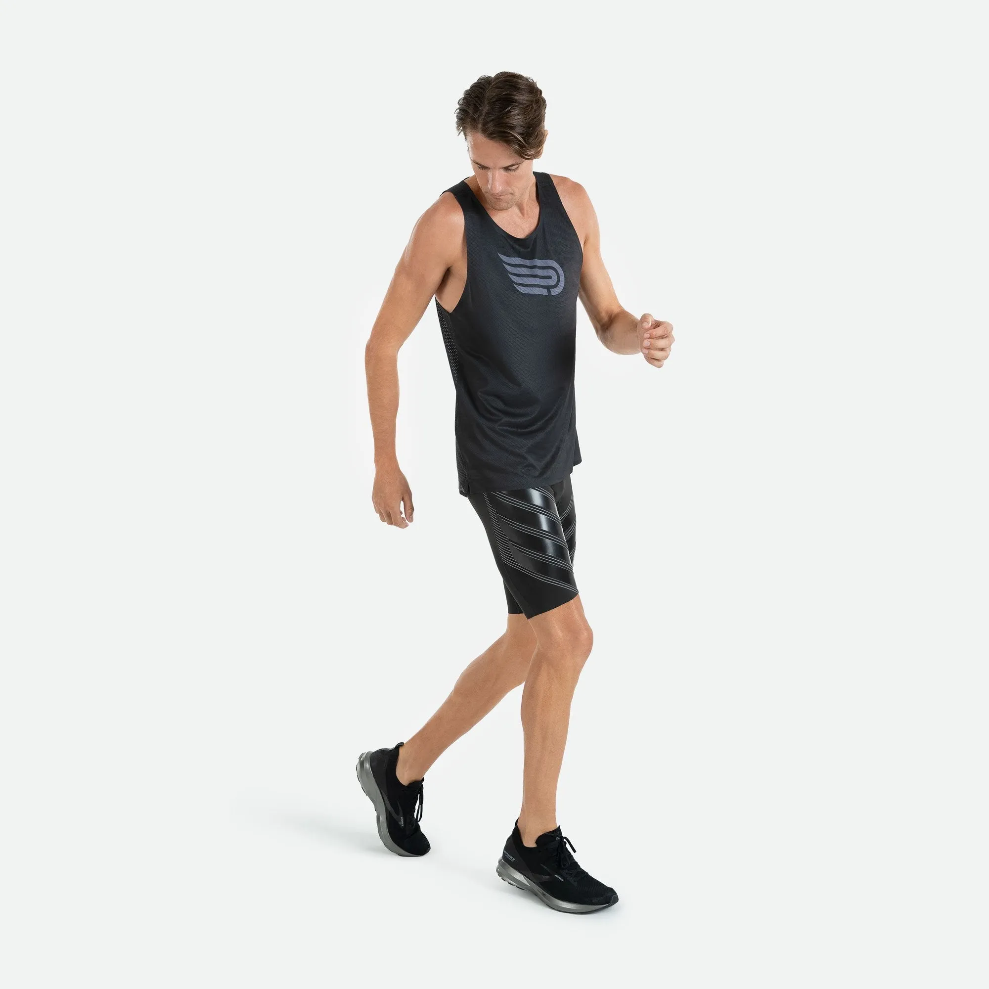 Pressio Men's Power Run Compression Short