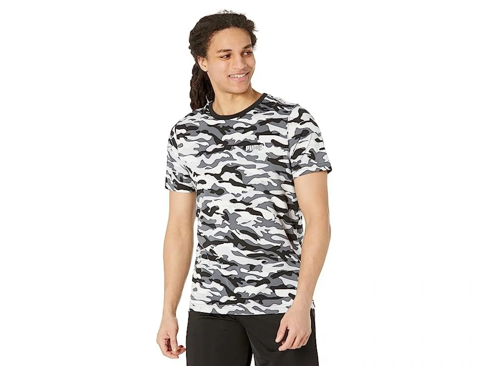 Puma Men's Crewneck Camo T-Shirt 67042801