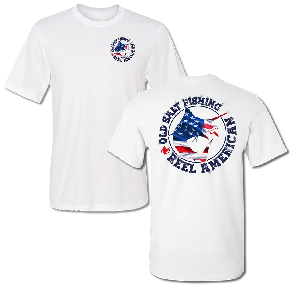 Reel Offshore American - Short Sleeve Performance Shirt