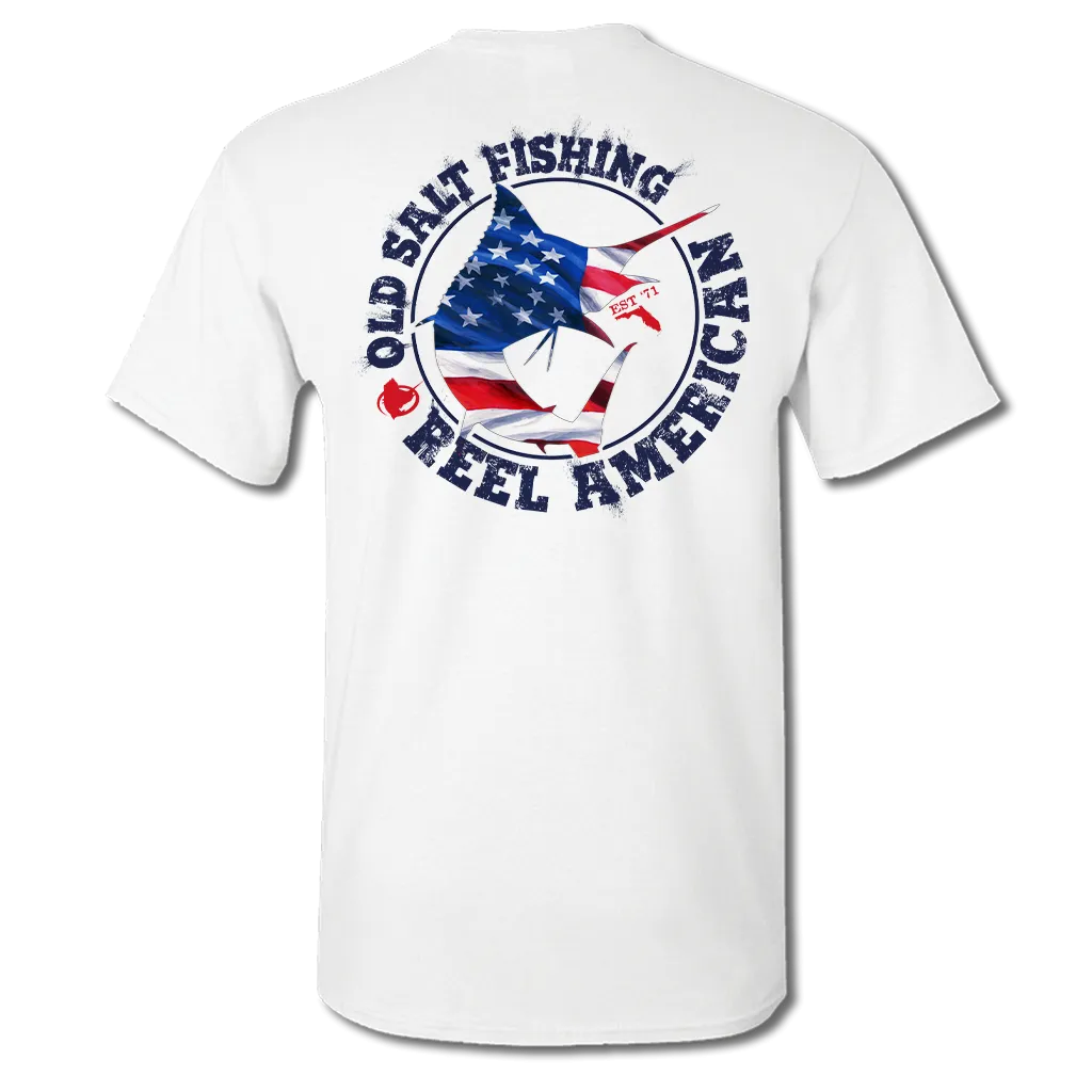 Reel Offshore American - Short Sleeve Performance Shirt