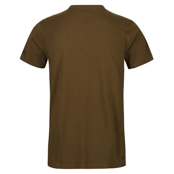 Regatta Men's Cline IV Graphic T-Shirt - Camo Green
