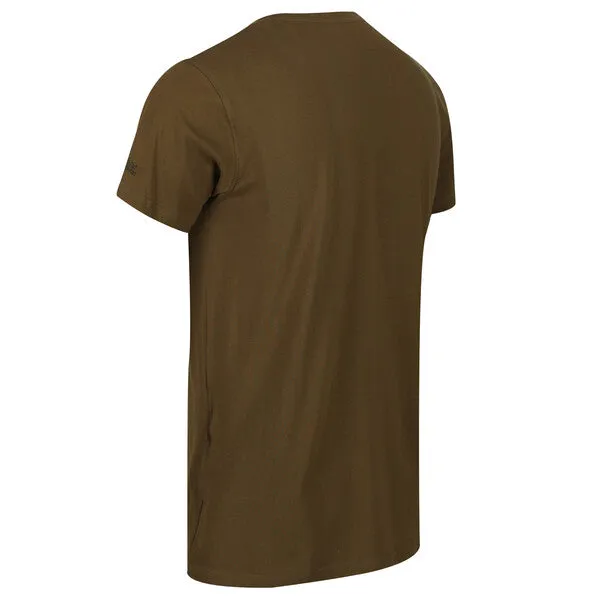 Regatta Men's Cline IV Graphic T-Shirt - Camo Green