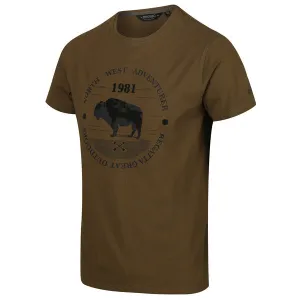 Regatta Men's Cline IV Graphic T-Shirt - Camo Green
