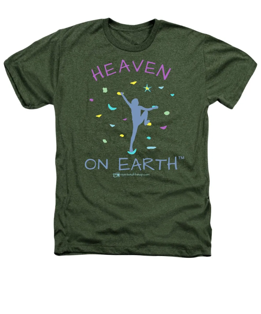 Rock Climbing Heaven On Earth - Heathers T-Shirt
