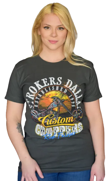 Rock n Roll Chopper Tee