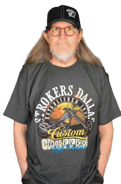 Rock n Roll Chopper Tee