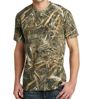 Russell Outdoors Men's Camoflauge Camo T-Shirt XL Realtree Max 5