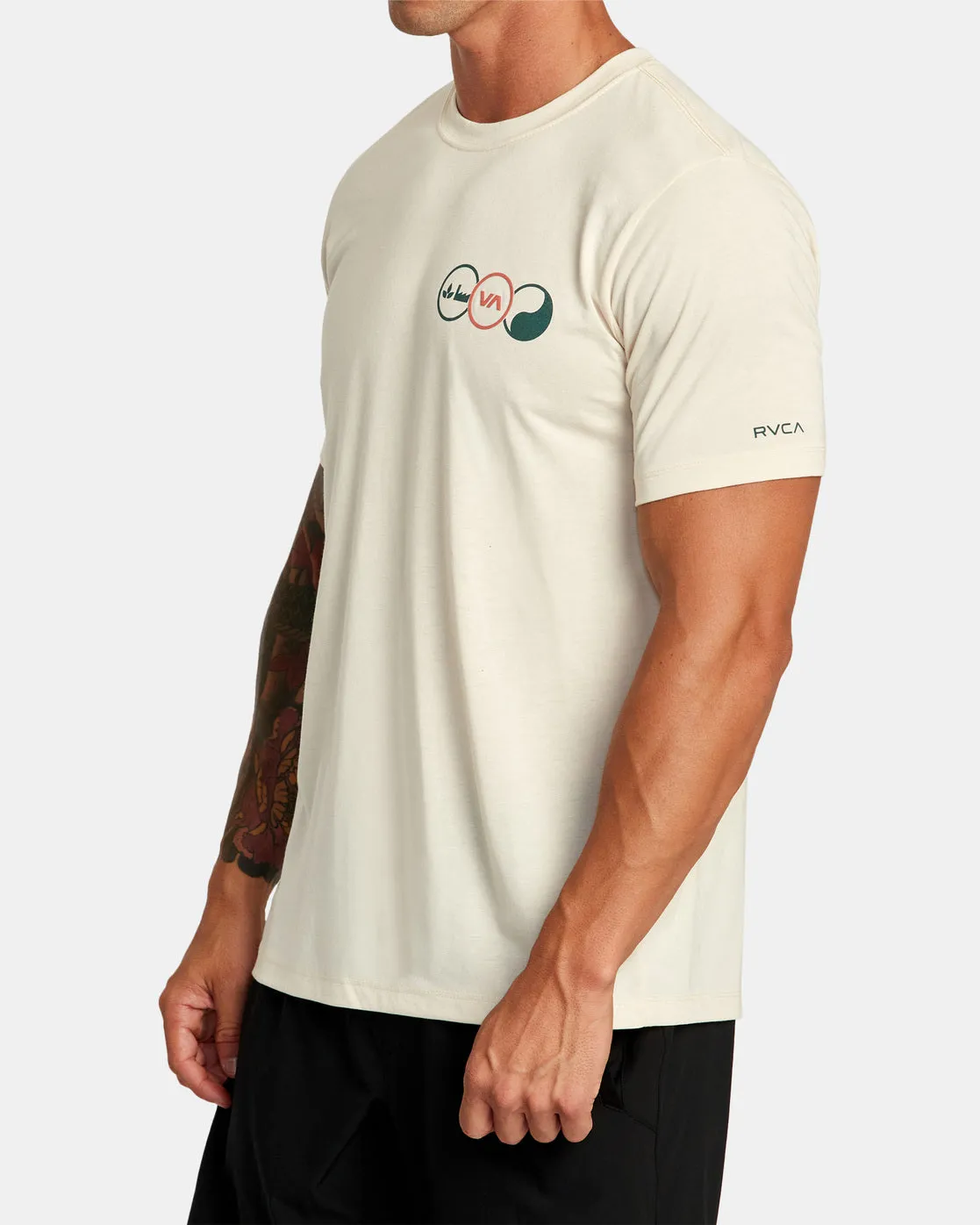 RVCA Mens Tri Balance Tee