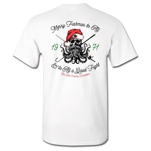 SantaPus - Unisex Short Sleeve Cotton Blend Tee