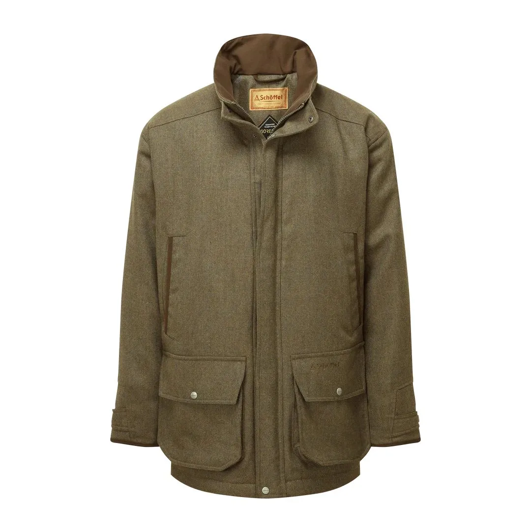 Schoffel Men's Ptarmigan Tweed Classic Coat