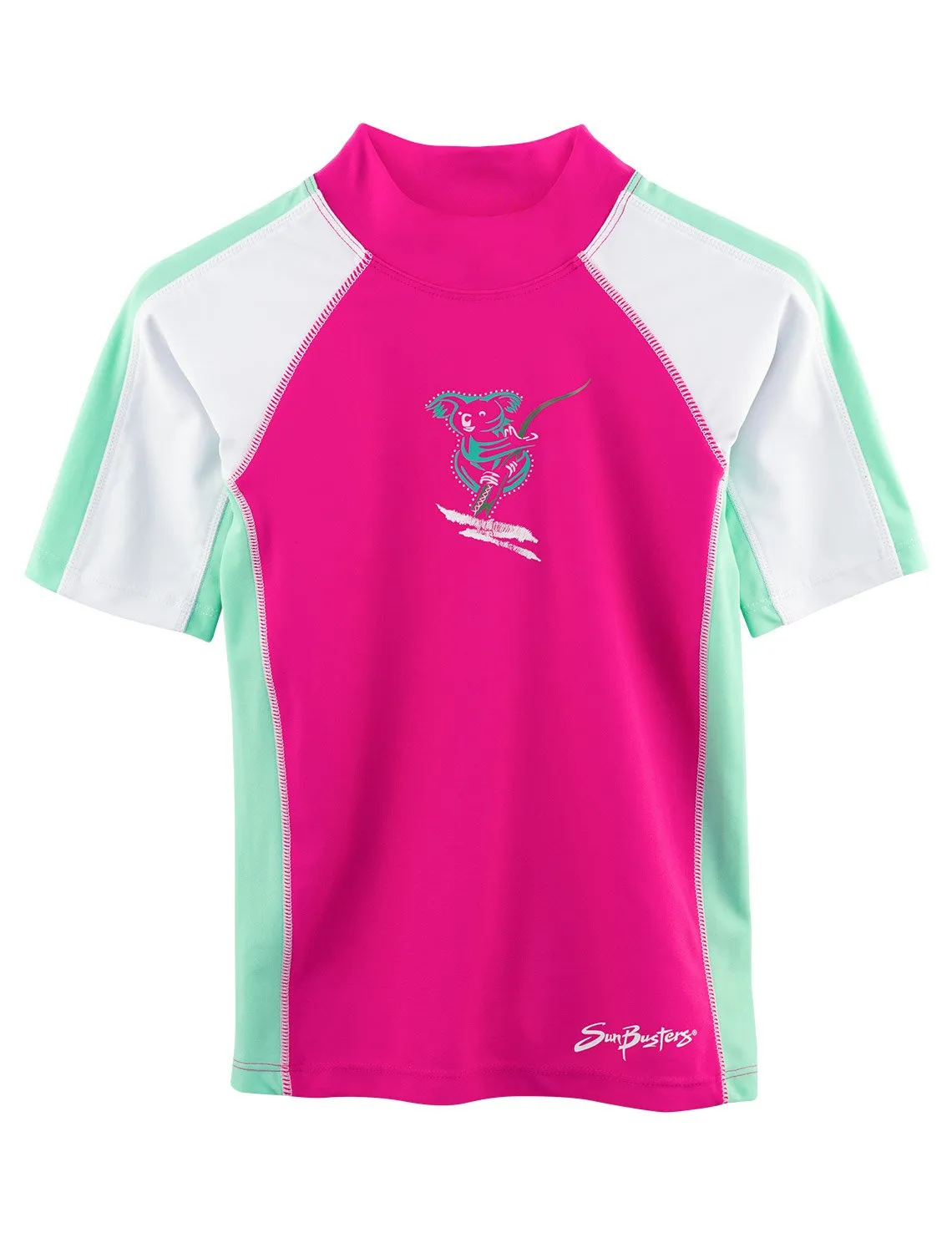 Short Sleeve Rash Guard - Poppy