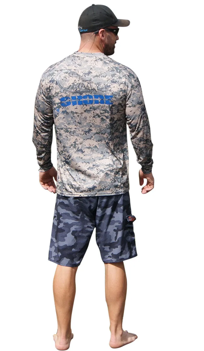 Signature Series Sand Digital Camo UPF Long Sleeve Shirt