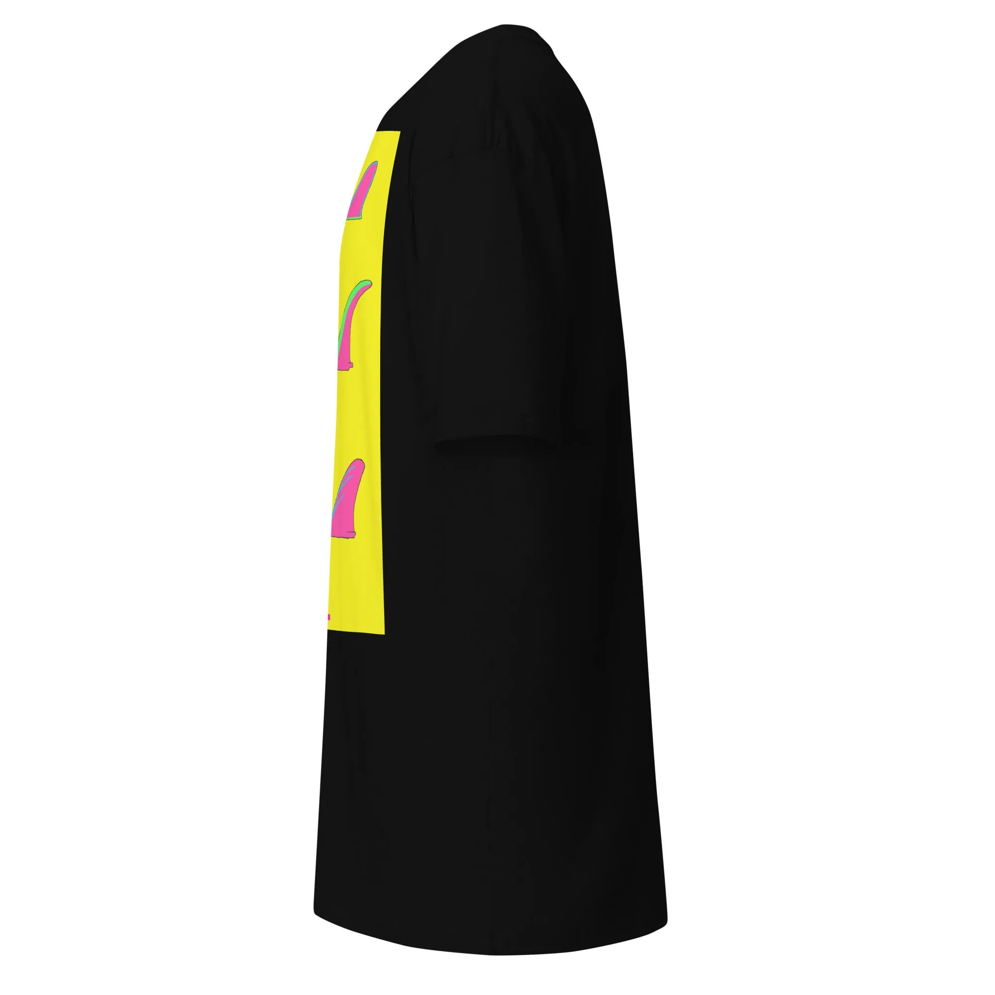 Single Fin Yellow T-Shirt | Draw Lines with Style