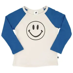 SMILEY BASEBALL RAGLAN SHIRT