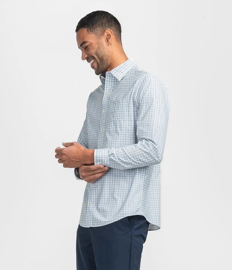 Southern Shirt Company Brookside Plaid in Moonlight