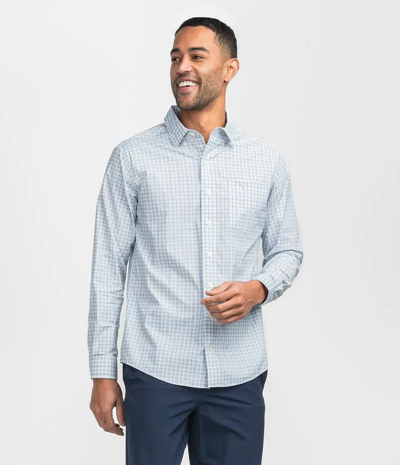 Southern Shirt Company Brookside Plaid in Moonlight